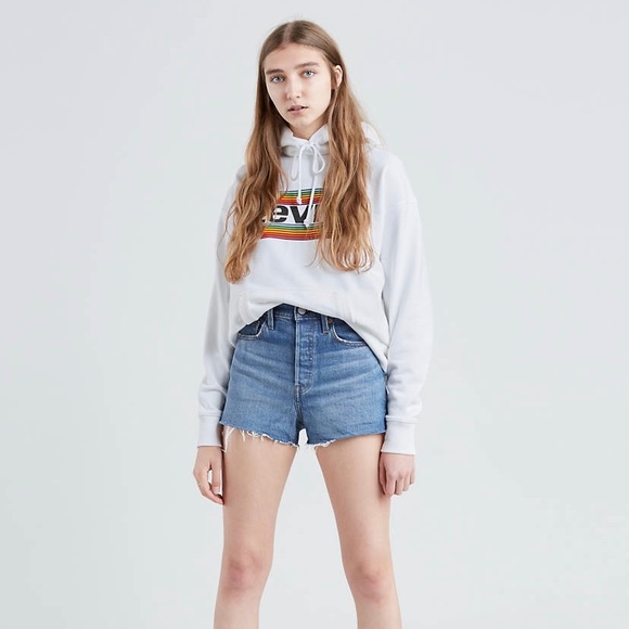 Levi Strauss Cutoff Jean Shorts (fits like size 8) - Picture 1 of 7